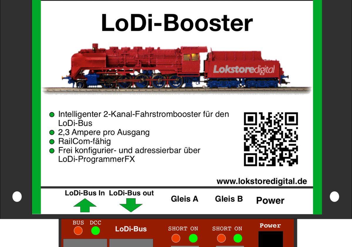 LoDi-Booster Netzteil einstellbar