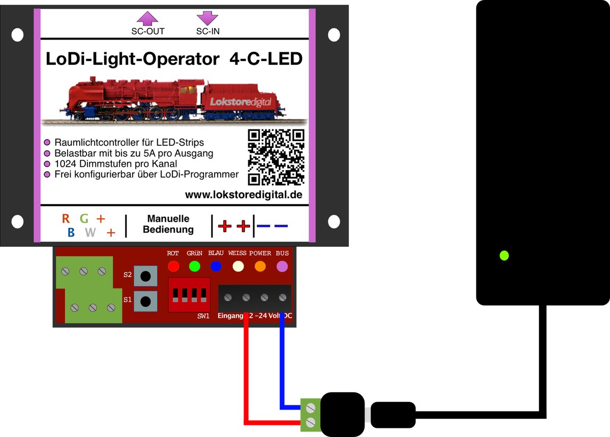 LoDi-Operator 4-C-LED