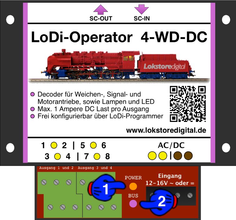 LoDi-Operator 4-WD-DC