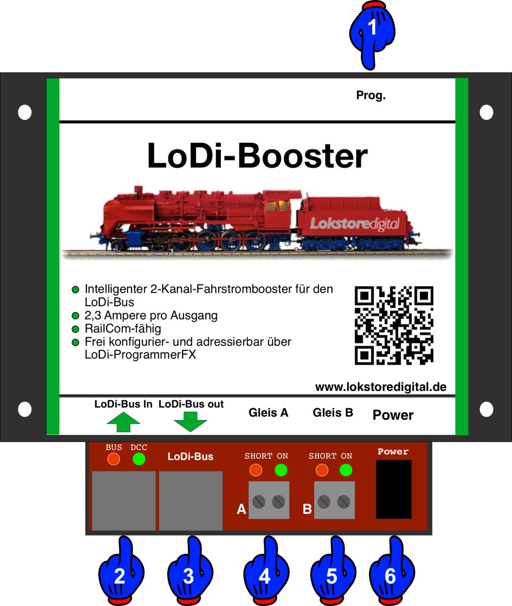 LoDi-Booster Netzteil einstellbar