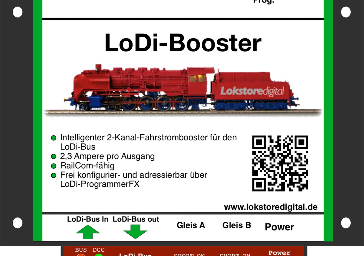 LoDi-Booster Netzteil einstellbar