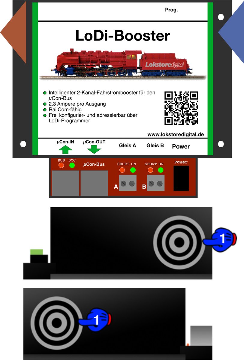 LoDi-Booster Netzteil einstellbar