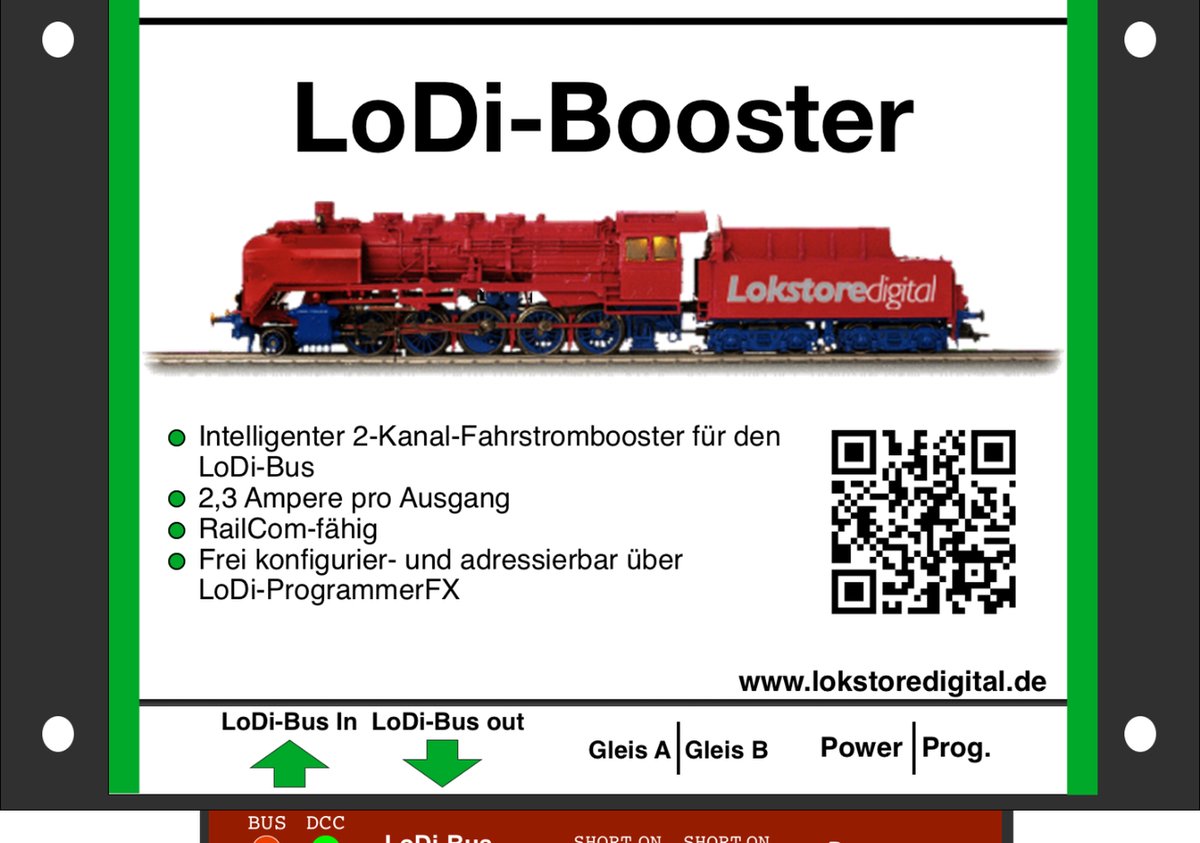 LoDi-Booster Netzteil einstellbar