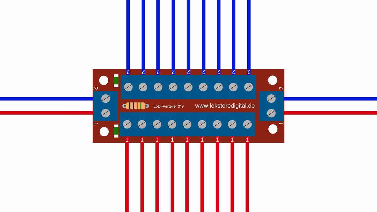 LoDi-Verteiler 2*9