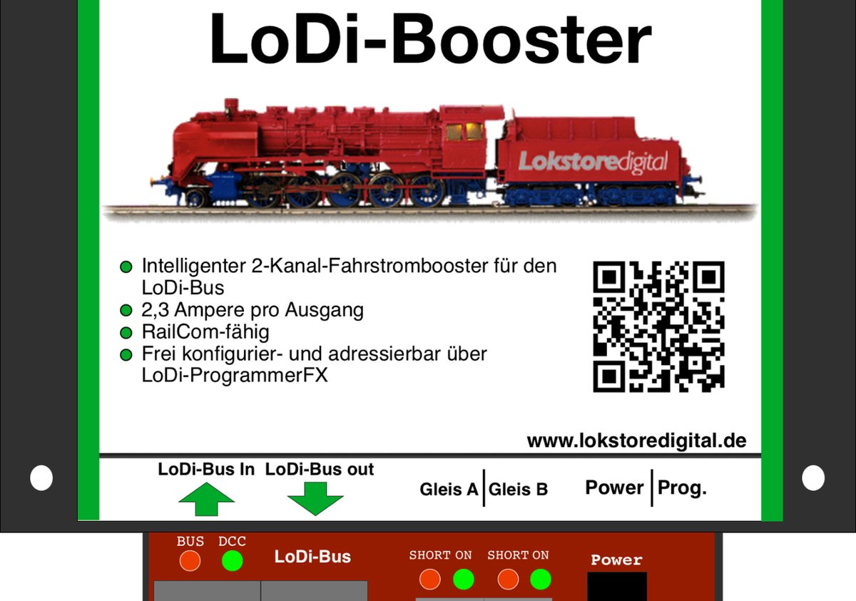 LoDi-Booster Netzteil einstellbar