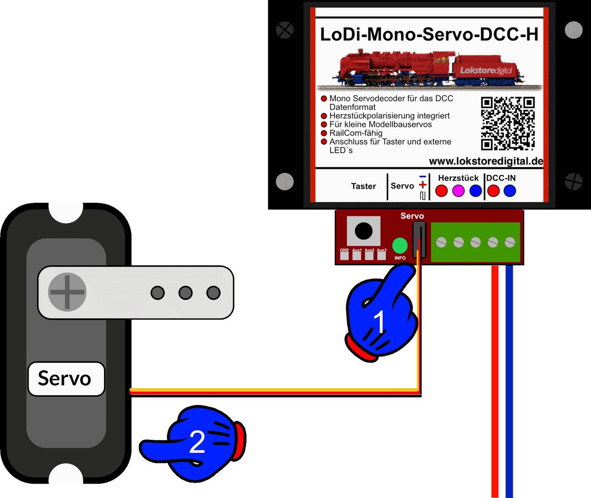 LoDi-Mono-Servo-DCC-H