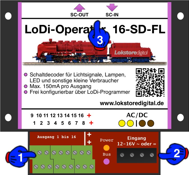 LoDi-Operator 16-SD-FL