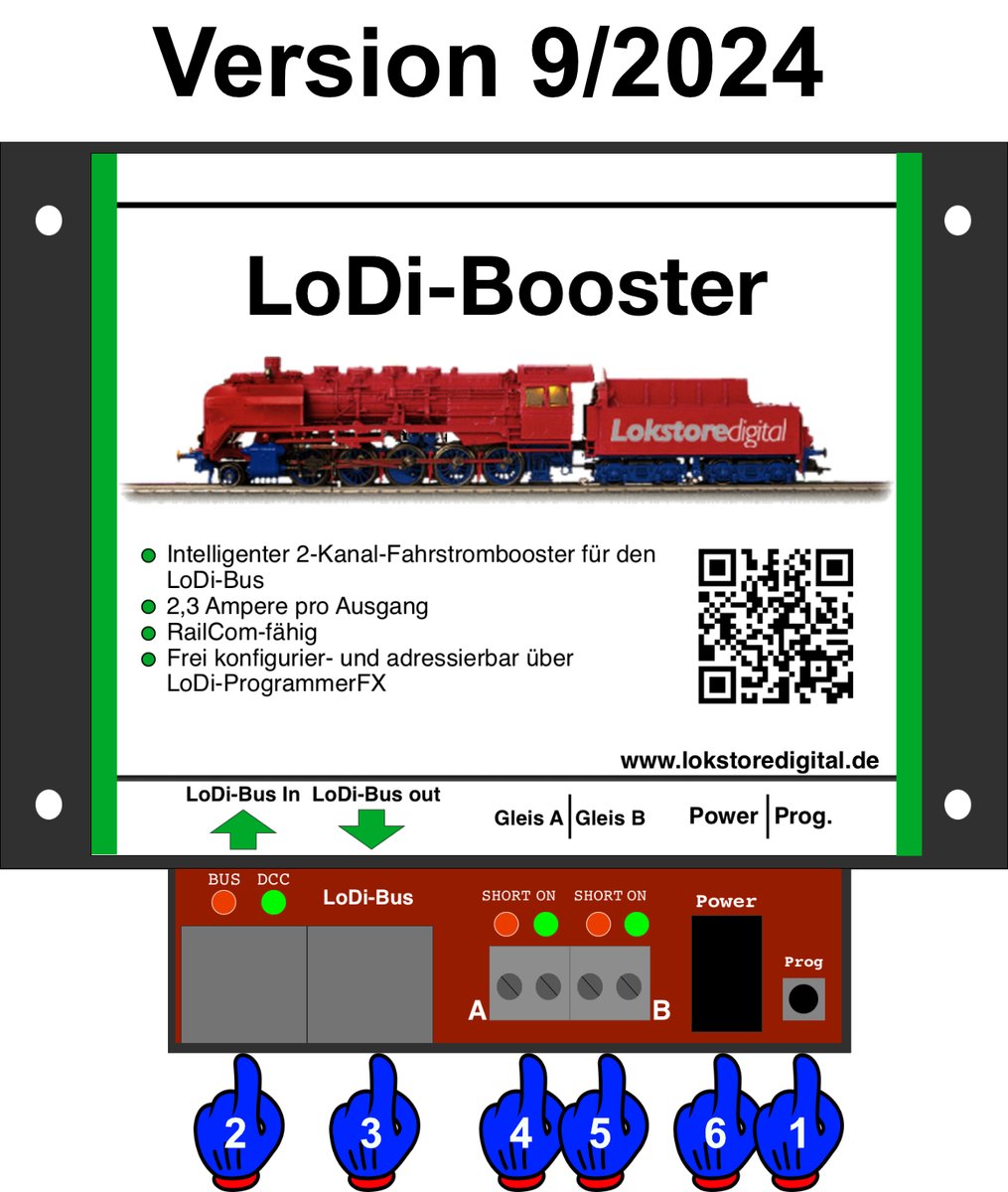 LoDi-Booster Netzteil einstellbar