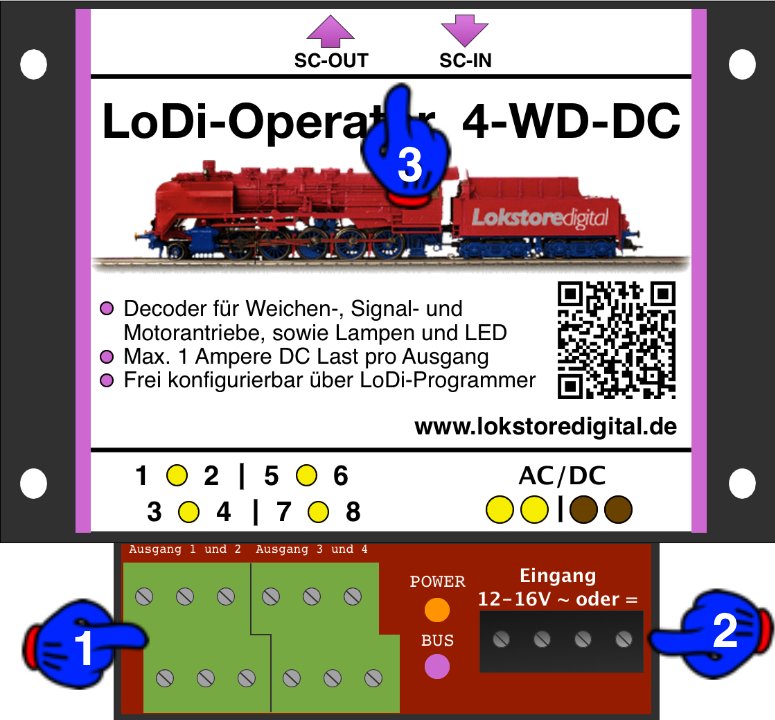 LoDi-Operator 4-WD-DC