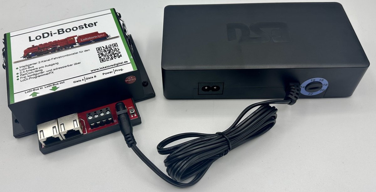 LoDi-Booster Netzteil einstellbar