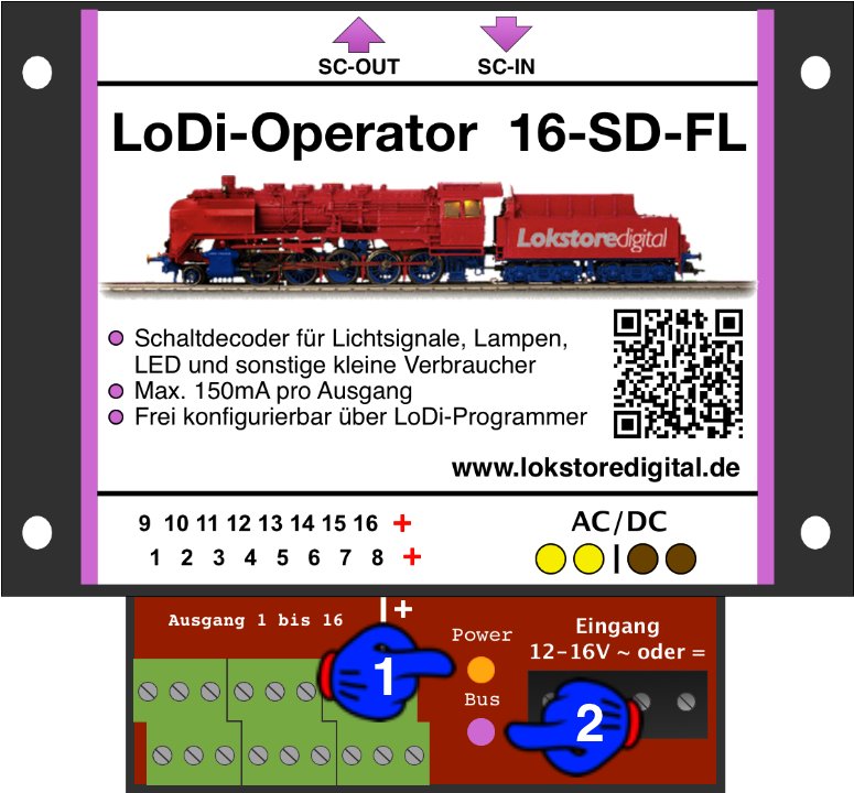 LoDi-Operator 16-SD-FL