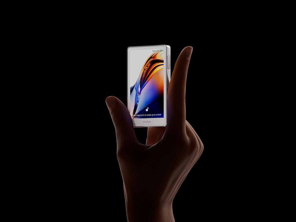 OneKey Pro Fingerabdruck