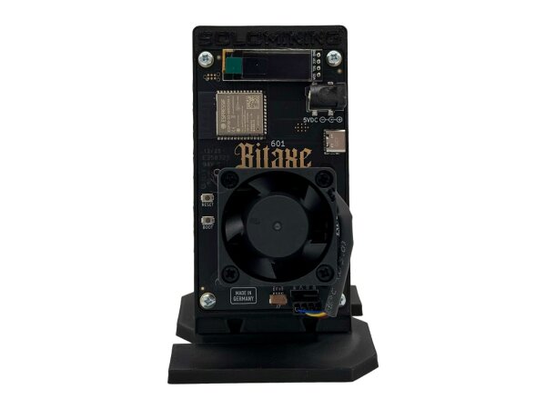 Bitaxe 601 Gamma, Bitcoin Mini Miner Kit, Schwarz, 1,3 TH/s, EU Netzteil