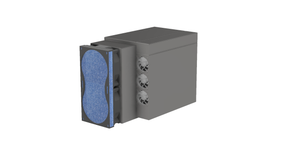 Antminer S21+ S21 Pro S21 XP Ansaugung Filter für 2 x 140mm Lüfter