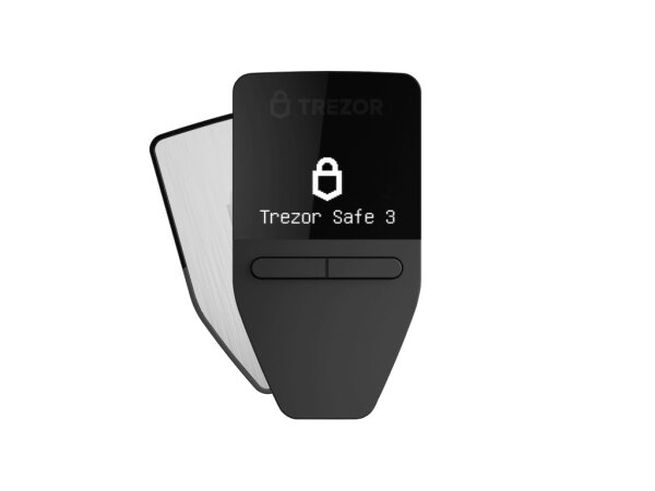 Trezor Safe 3 Hardware Wallet Stellar Silver