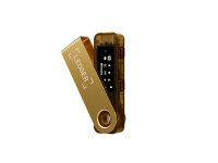Ledger Nano S Plus Crypto Hardware Wallet, Gold