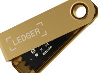 Ledger Nano S Plus Crypto Hardware Wallet, Gold