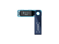 Ledger Nano S Plus Crypto Hardware Wallet, Neptune Blue
