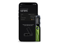 Ledger Nano S Plus, Hardware Wallet, Oxidate Grün