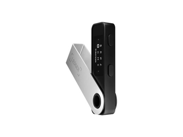 Ledger Nano S Plus Crypto Hardware Wallet, Matte Black