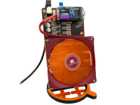 NerdQaxe++, Bitcoin Mini Miner Kit, EU Netzteil, Solomining, 5 TH/s