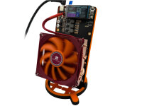 NerdQaxe++, Bitcoin Mini Miner Kit, EU Netzteil, Solomining, 5 TH/s