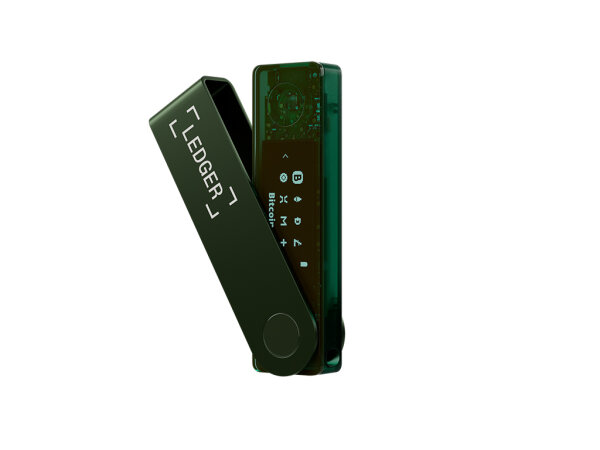 Ledger Nano X, Hardware Wallet Emerald Green