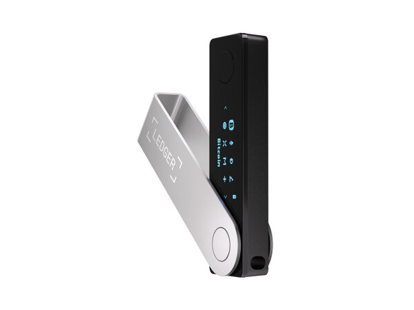 Ledger Nano X, Hardware Wallet, Onyx Schwarz