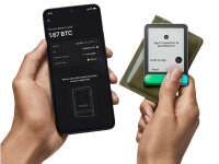 Ledger Flex with Recovery Key, Crypto hardware wallet, Oxidate Green