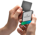 Ledger Flex mit Recovery Key, Hardware Wallet Oxidate Green