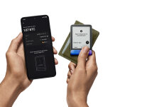 Ledger Flex inkl. Recovery Key, Hardware Wallet, Neptune Blau