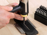 Stamp Seed Titanium Seed Phrase Aufbewahrungsplatte, 24 Wörter