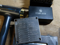 Stamp Seed Titanium Seed Phrase Stempel Set mit Hammer