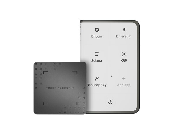 Ledger Stax mit Ledger Recovery Key – Graphite