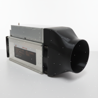 Lüfterhaube 6" (150mm) mit Netzteil Abdeckung,...