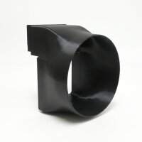 Whatsminer 8" (200 mm) shroud with power supply cover