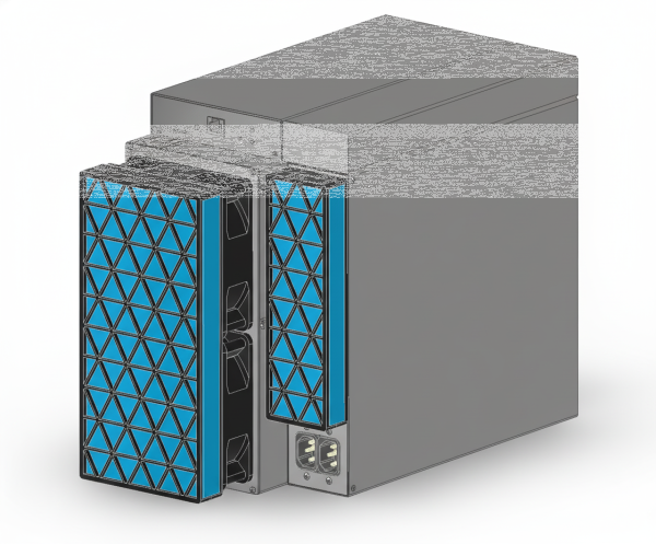 Filter Set Ansaugung mit PSU für Antminer S19 und S21