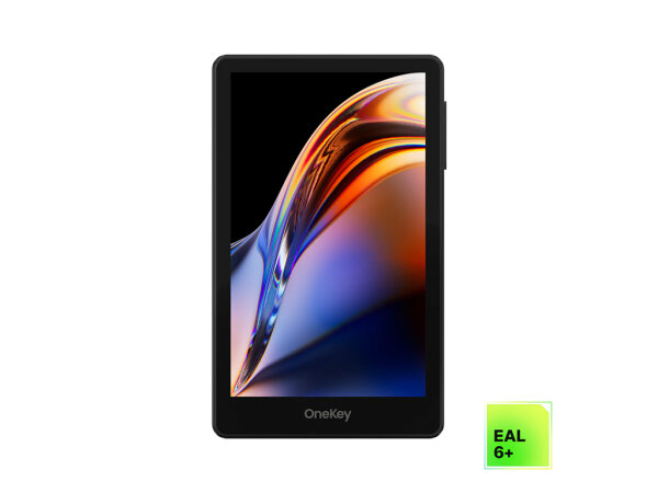 OneKey PRO, Hardware Wallet, Bluetooth, USB-C, Alu, Black