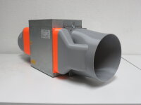 Antminer S19 S21 Lüfterhauben Set, 8" / 200mm, Ein- und Ausgang mit 60mm PSU Adapter