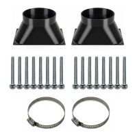 Lüfterabdeckungs-Set 6 Zoll für Antminer S19/S21 – Intake + Exhaust
