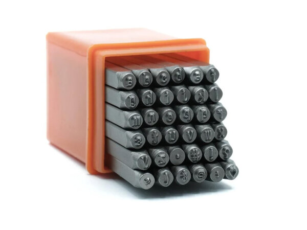 SEEDOR Punch Kit, Kleinbuchstaben & Sonderzeichen
