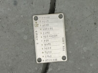 Stamp Seed Titanium Seed Phrase Aufbewahrungsplatte, 12 Wörter