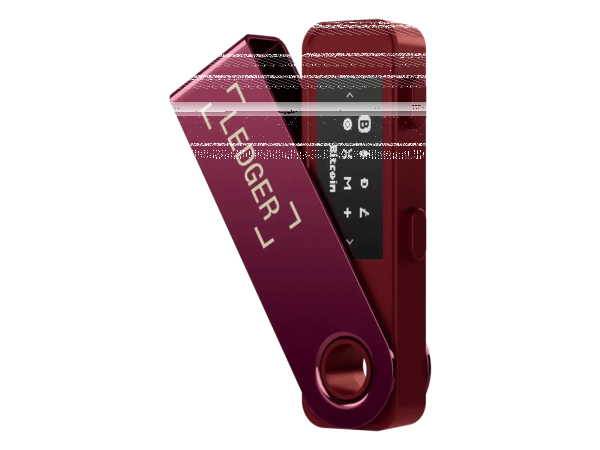 Ledger Nano S Plus Crypto Hardware Wallet, Crimson Magenta