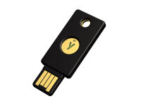 Yubico Security Key NFC, USB-A, FIDO2 U2F, Schwarz