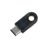 Yubico YubiKey 5C, USB-C, Sicherheitsschlüssel, Schwarz