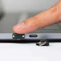 Yubico YubiKey 5C Nano, USB-C, Sicherheitsschlüssel, Schwarz