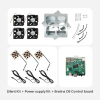 S19 / S19 Pro Silent Kit + PSU Silent Kit + Braiins OS+...