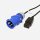 Netzkabel C19 auf IEC 60309, blau, Anschlusskabel für Antminer und Whatsminer
