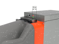 Antminer S19/S21 Lüfterhauben Set für AC Infinity 8" Ventilator 30mm