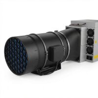 Fan guard with filter for AC Infinity external fan, 6 inch (150mm)